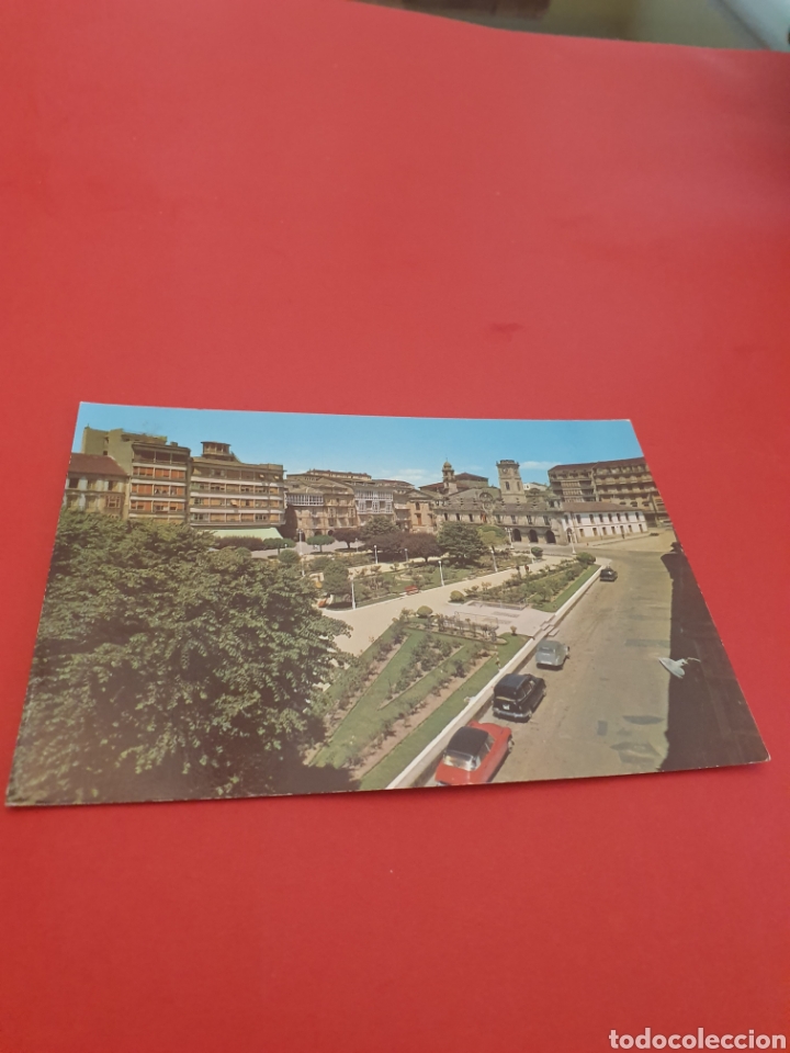Postales: Lugo.Plaza de Espa&ntilde;a.Circulada.1964. - Foto 1