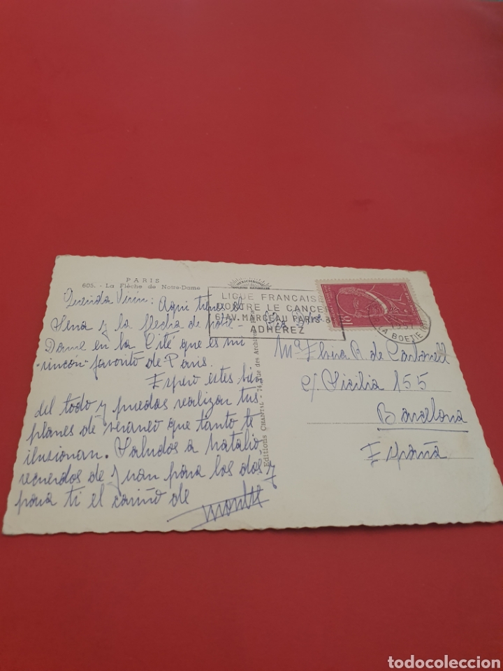 Postales: Paris.Notre Dame.Circulada. - Foto 2