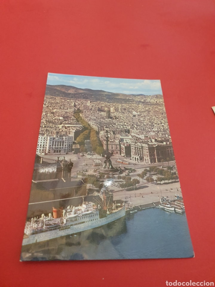 Postales: Barcelona.Vista de la Ciudad desde el Mar. - Foto 1