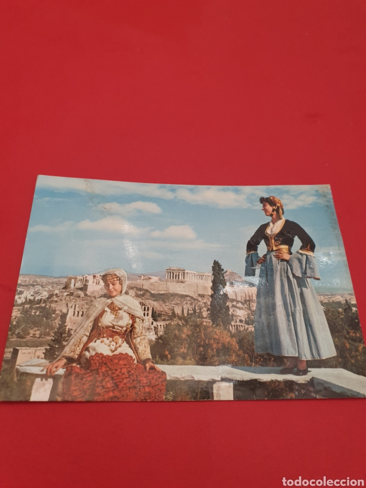 Postales: Greek Costumes .&Aacute;tica and Amalia. - Foto 1