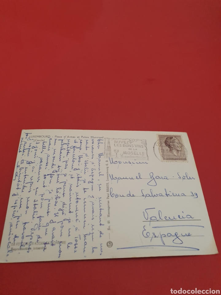 Postales: Luxembourg.Place de Armes Circulada. - Foto 2