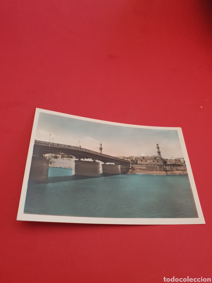 Postales: Bagdad.Ameen Bridge.Circulada.1957. - Foto 1