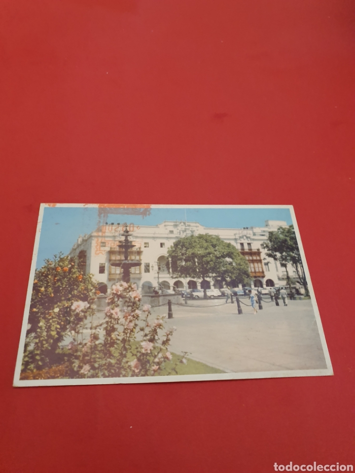 Postales: Lima.Peru.La municipalidad.1962.Circulada. - Foto 1