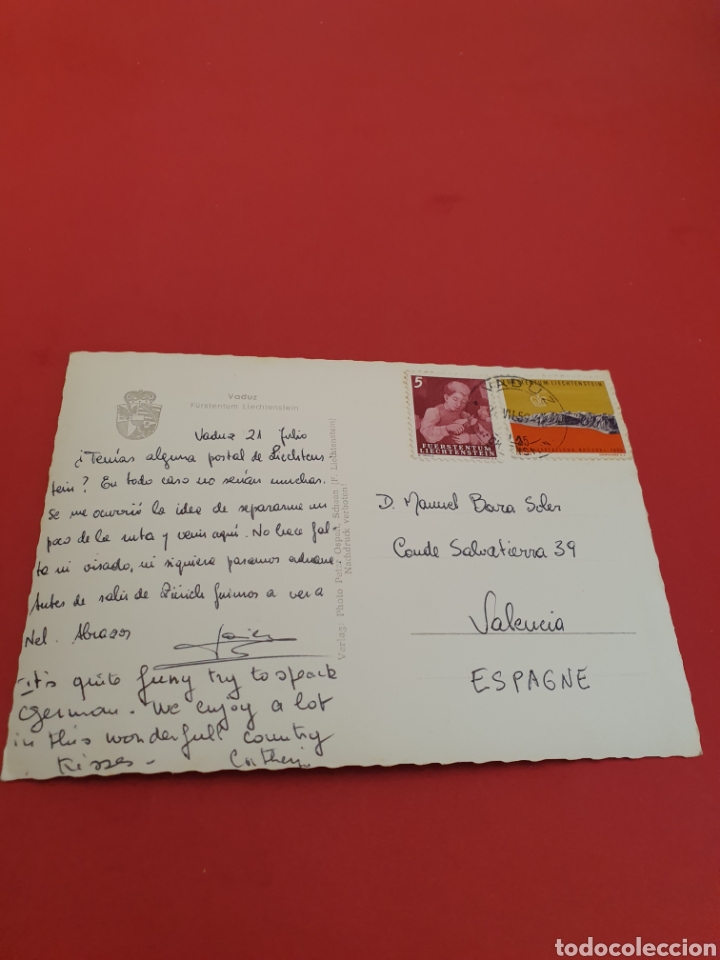Postales: Vaduz.Circulada. - Foto 2