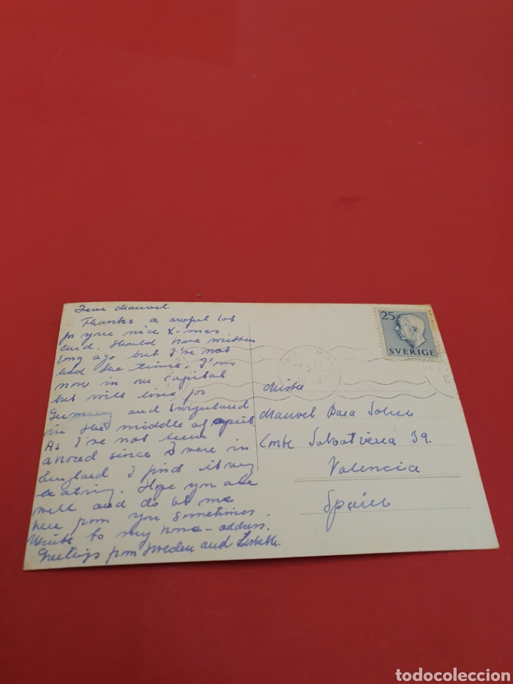 Postales: Estocolmo Riksdogshutel.Circulada. - Foto 2