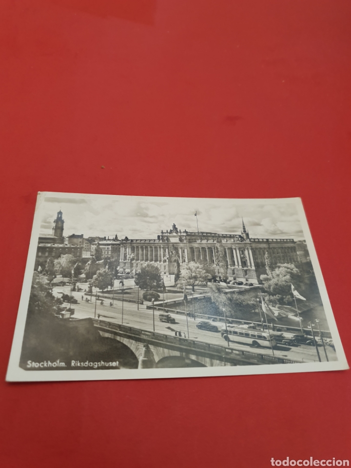 Postales: Estocolmo Riksdogshutel.Circulada. - Foto 1