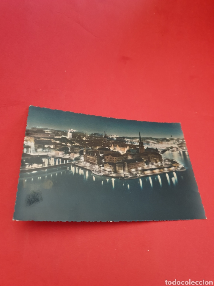 Postales: Estocolmo.Utsikt.Stadshustornet.Circulada.1955. - Foto 1