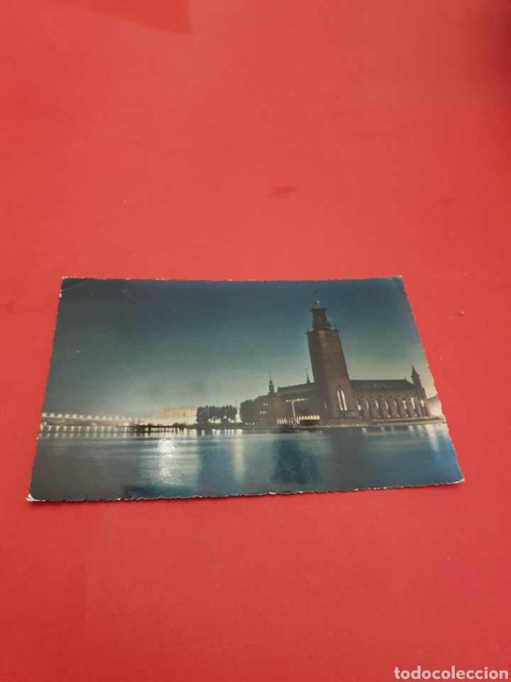 Postales: Estocolmo.Stadshuset.Circulada. - Foto 1