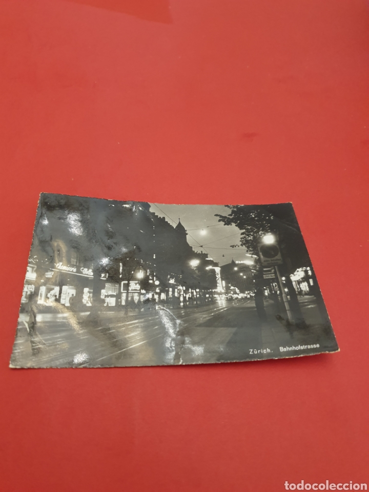 Postales: Z&uacute;rich.Bahnhofstrasse.Circulada. - Foto 1