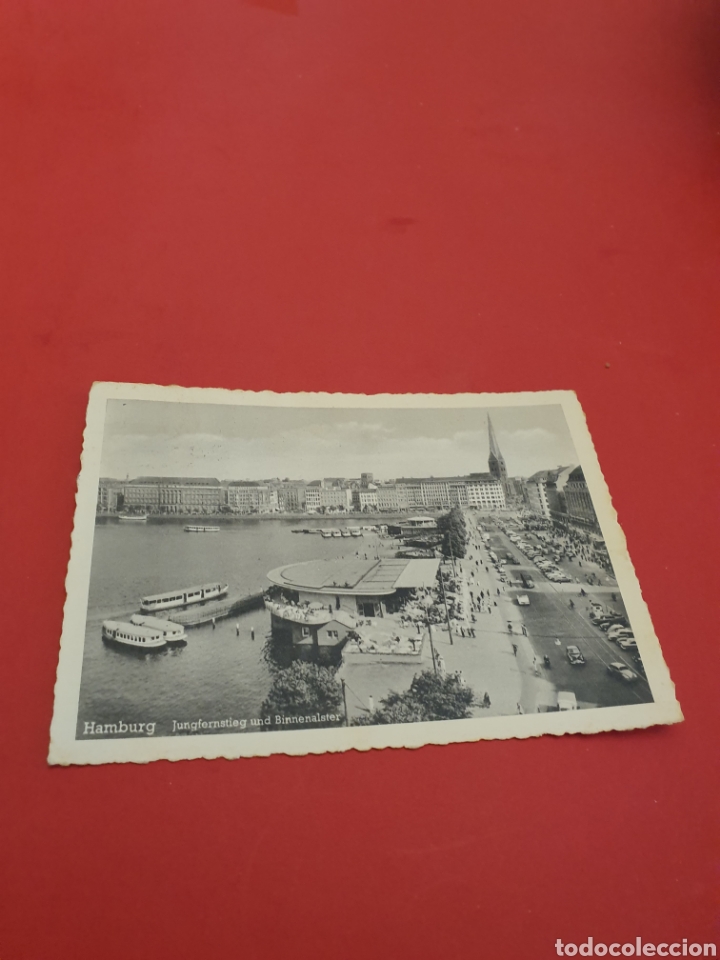 Postales: Hamburgo.Circulada.1955. - Foto 1