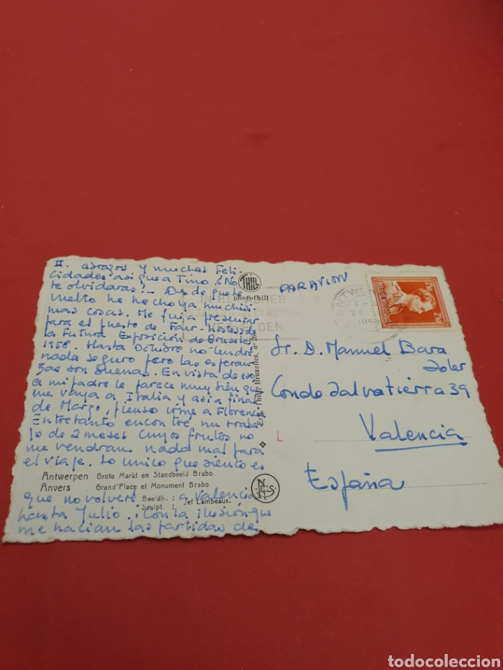 Postales: Antwerpen.Circulada - Foto 2