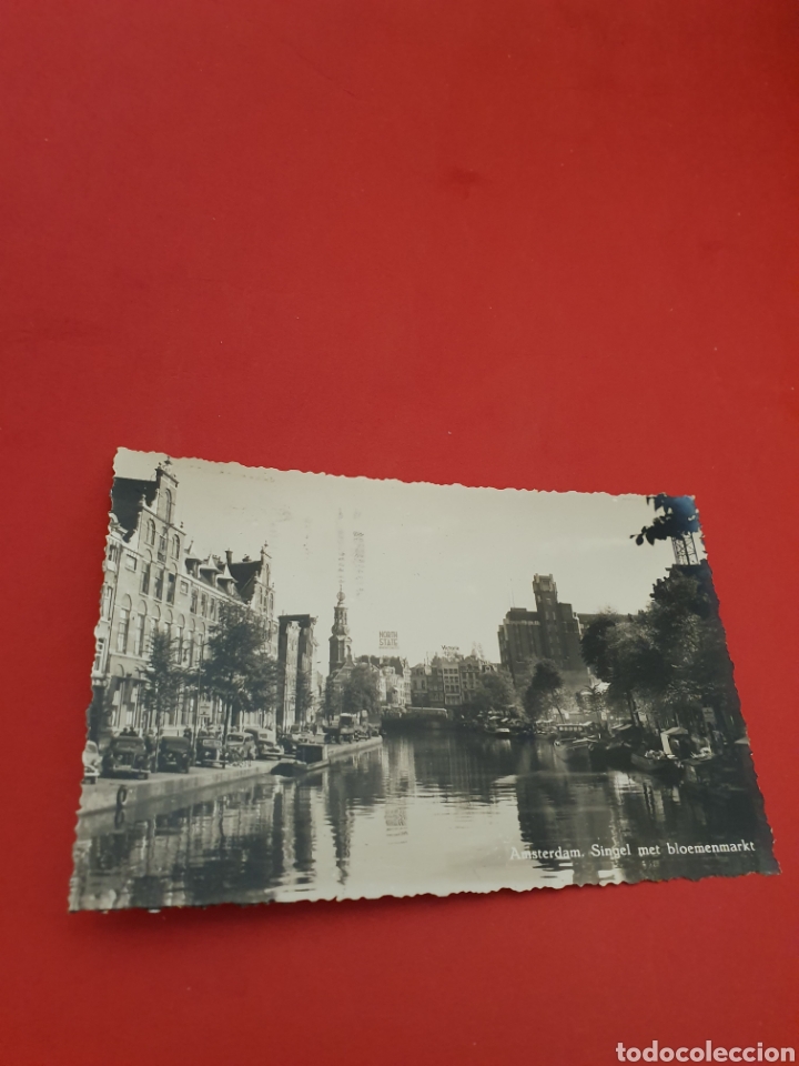 Postales: Amsterdam.Singel met Bloemenmarkt.Circulada. - Foto 1
