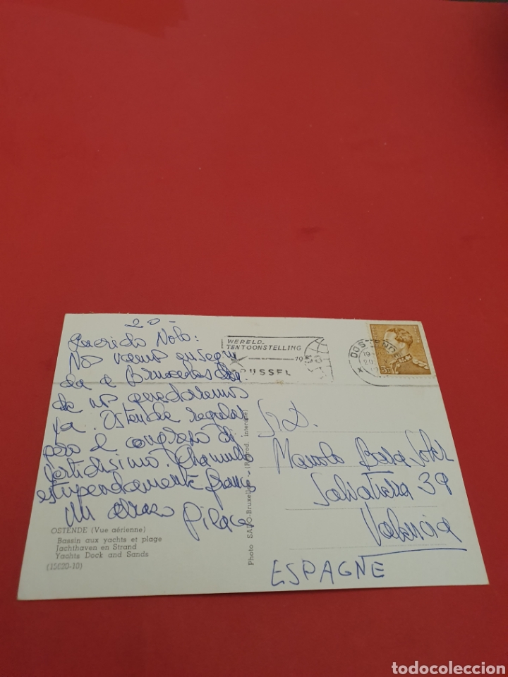 Postales: Ostende.Via General.Circulada. - Foto 2