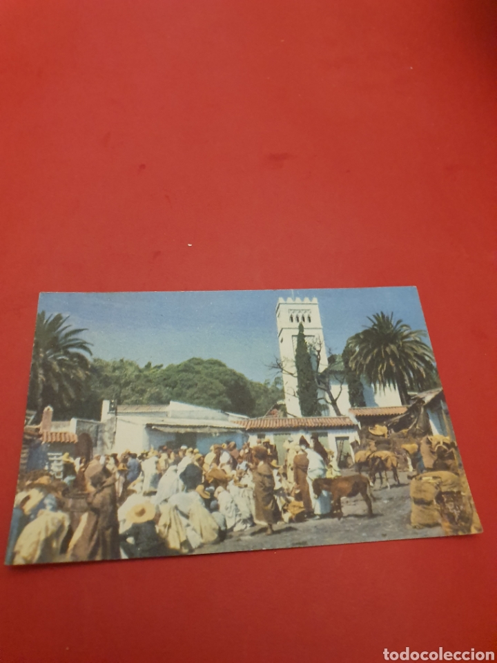 Postales: T&aacute;nger.Marche su Charbon.Circulada.1955. - Foto 1