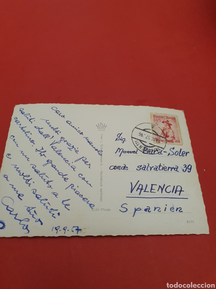 Postales: Mozart.Circulada.1967. - Foto 2
