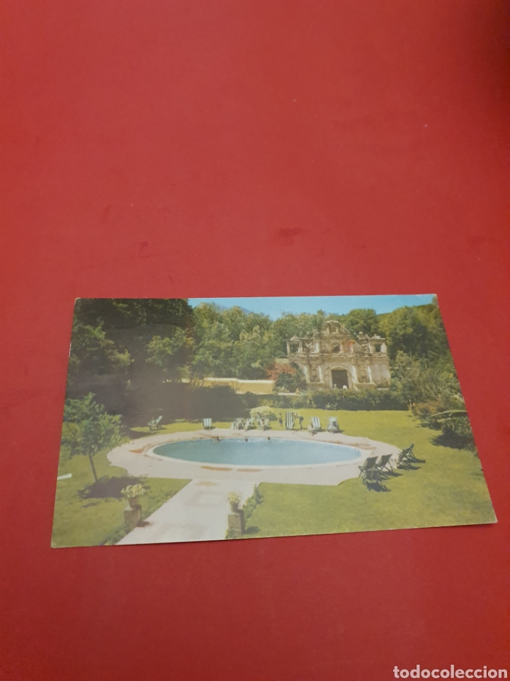 Postales: Hotel Antogua Guatemala.Circulada.1957. - Foto 1