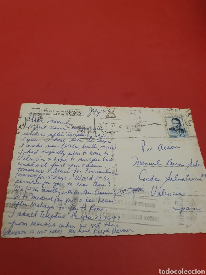 Postales: Marrakech.Grand Atlas.Circulada. - Foto 2