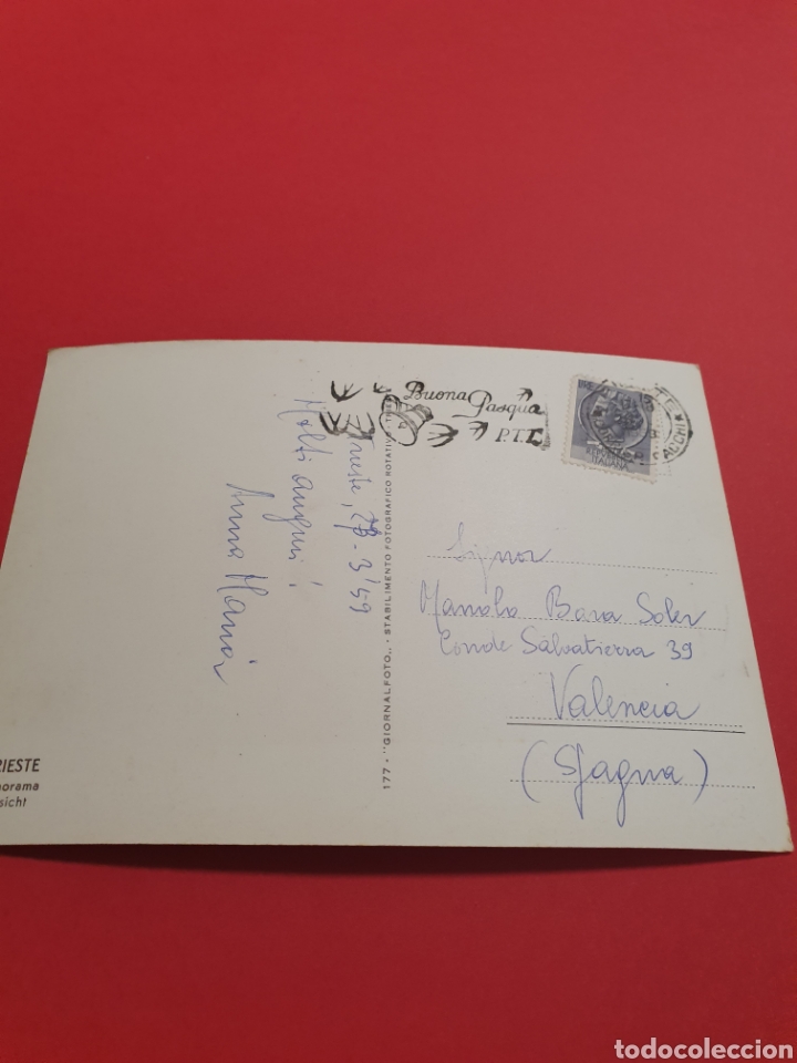 Postales: Trieste.PanoramaAussicht.Circulada.1959. - Foto 2