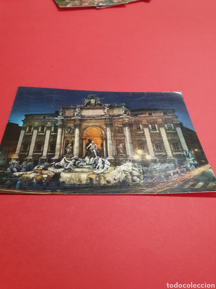 Postales: Roma.Fontana de Trevi.Circulada.1965. - Foto 1