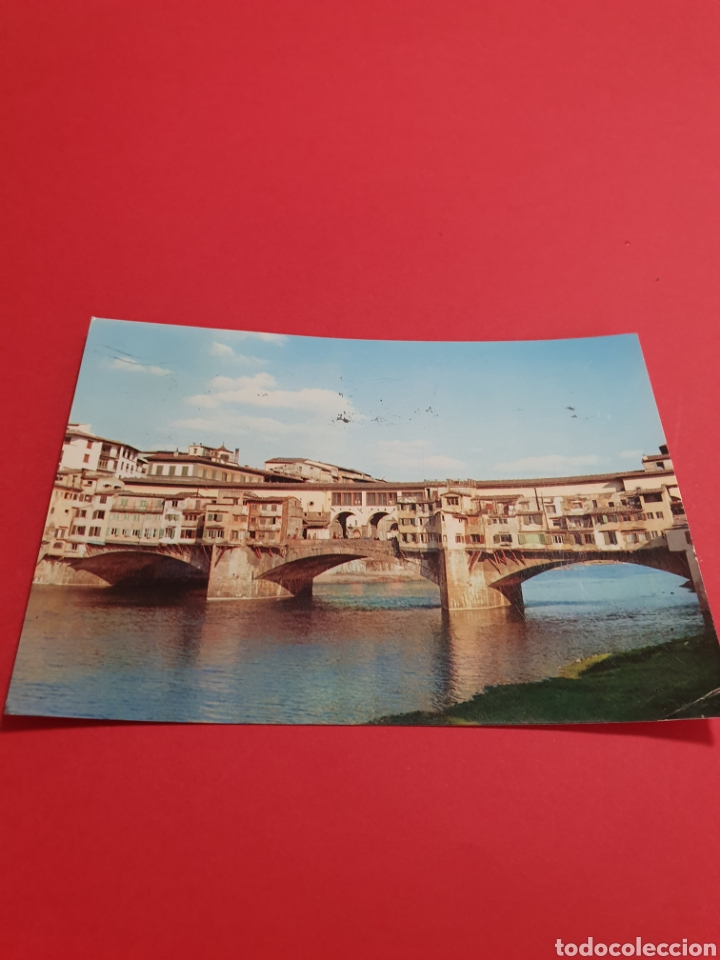 Postales: Firenze.Ponte Vecchio.Circulada.1957. - Foto 1