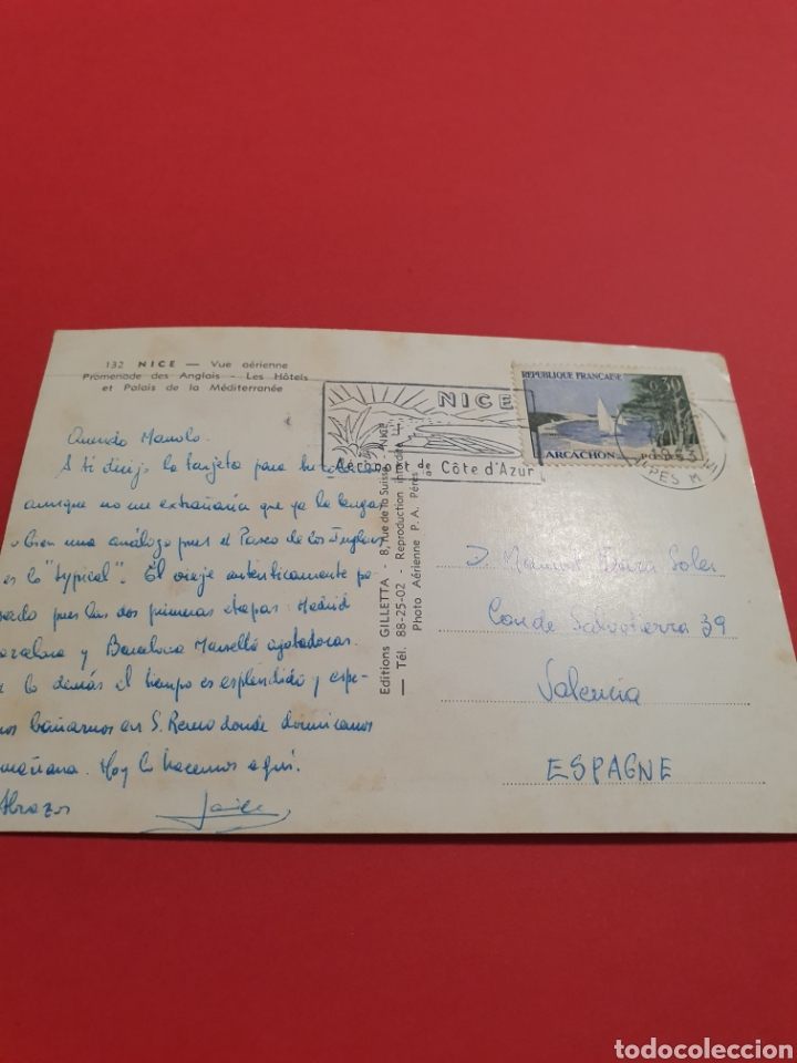 Postales: Nice.Via Aerea.Circulada. - Foto 2