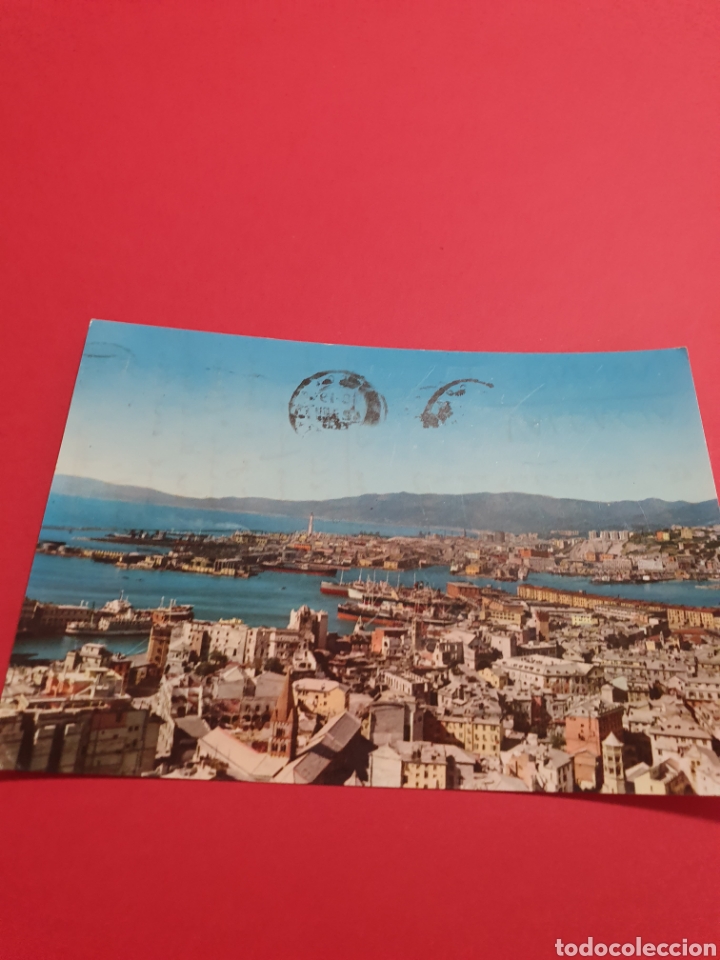 Postales: Genova.Panorama del porto.Circulada. - Foto 1
