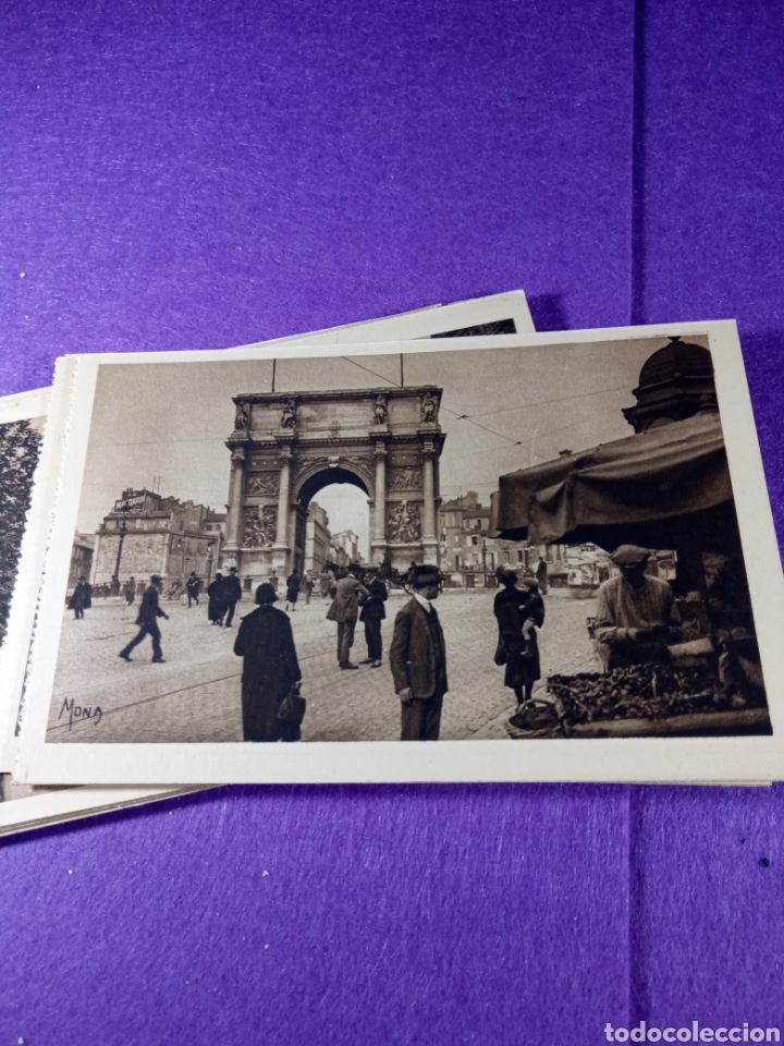 Postales: Marseille. Veinte postales antiguas. - Foto 6