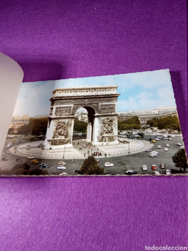 Postales: Par&iacute;s. D&iacute;ez tarjetas postales antiguas. - Foto 2