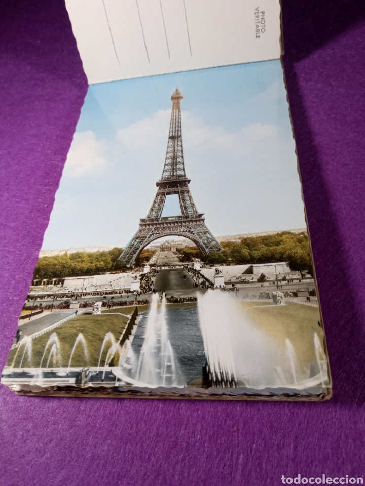 Postales: Par&iacute;s. D&iacute;ez tarjetas postales antiguas. - Foto 3