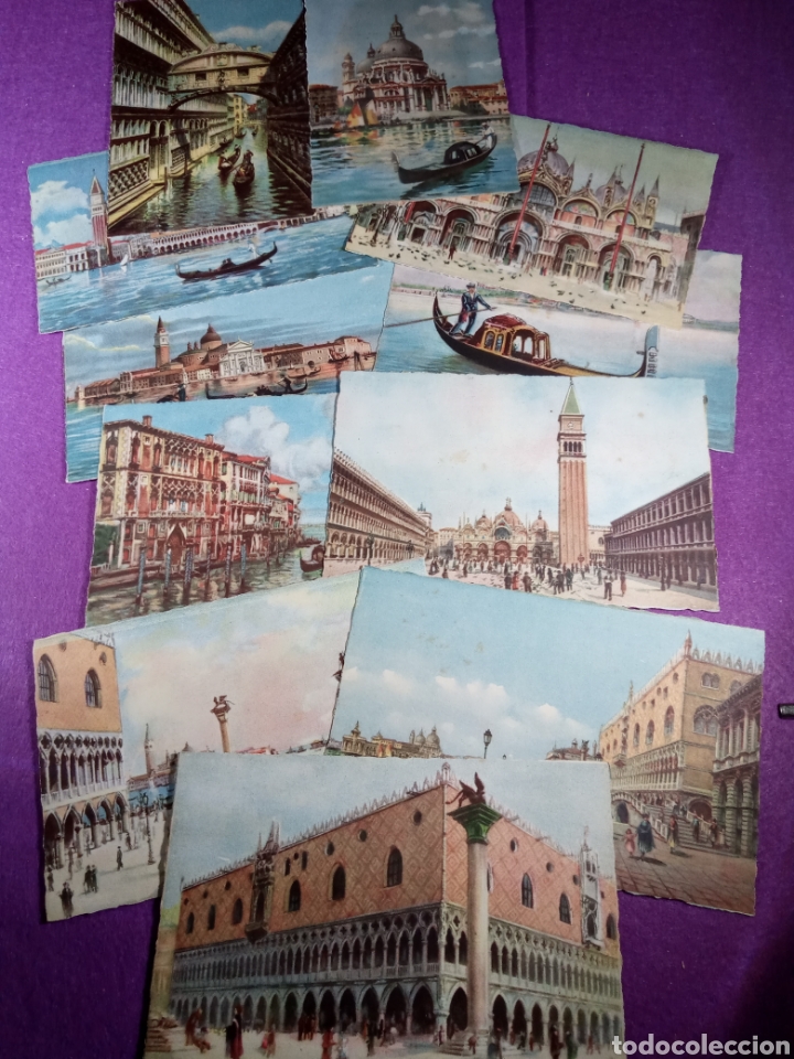 Postales: Venecia. Lote de postales antiguas. - Foto 1