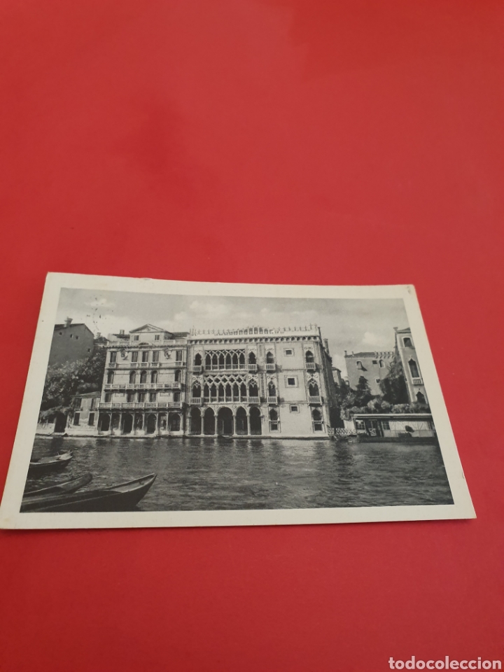 Postales: Venezia.Palacio de Contarini.Circulada.1955. - Foto 1