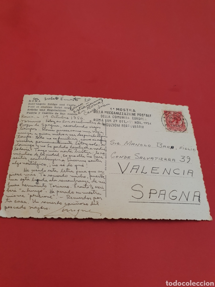 Postales: Roma.Sant Angelo.Circulada. - Foto 2