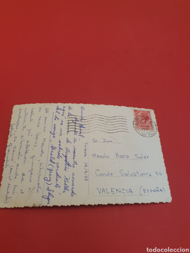 Postales: Trieste.Castello si Miramare.Circulada.1957. - Foto 2