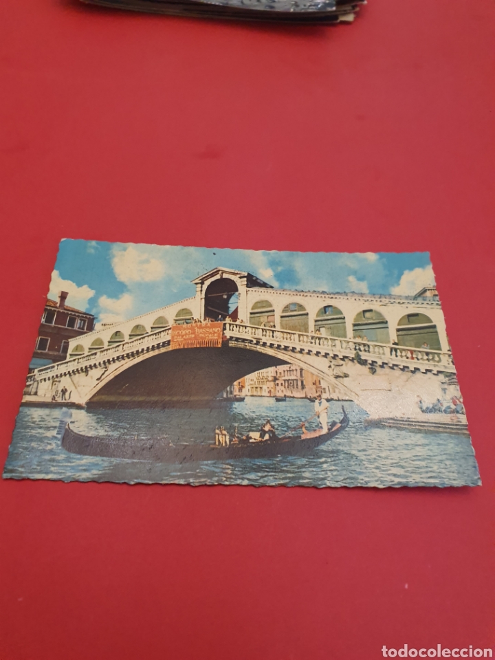 Postales: Venezia.Puente de Rialto.Circulada. - Foto 1