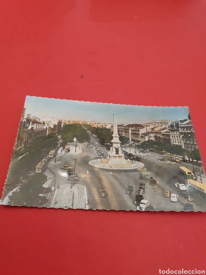 Postales: Lisboa.Avenida da Liberdade.Circulada.1957. - Foto 1