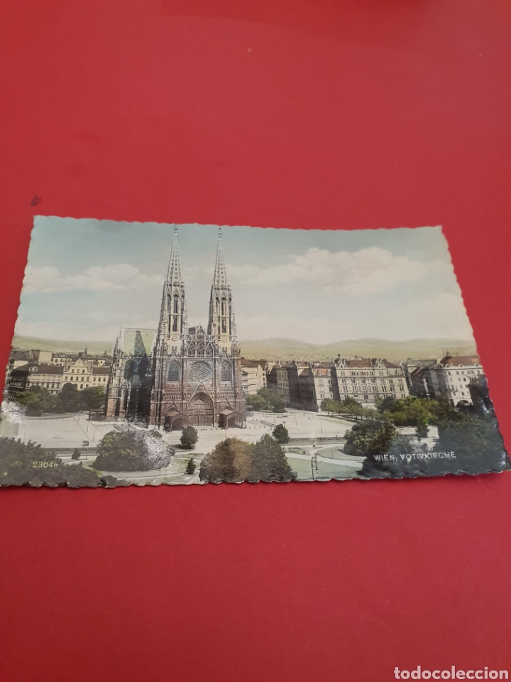 Postales: Viena.Iglesia.Circulada.1957. - Foto 1