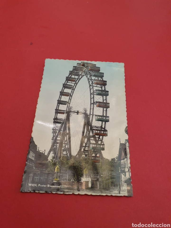 Postales: Viena..Circulada.1957.Via Aerea. - Foto 1
