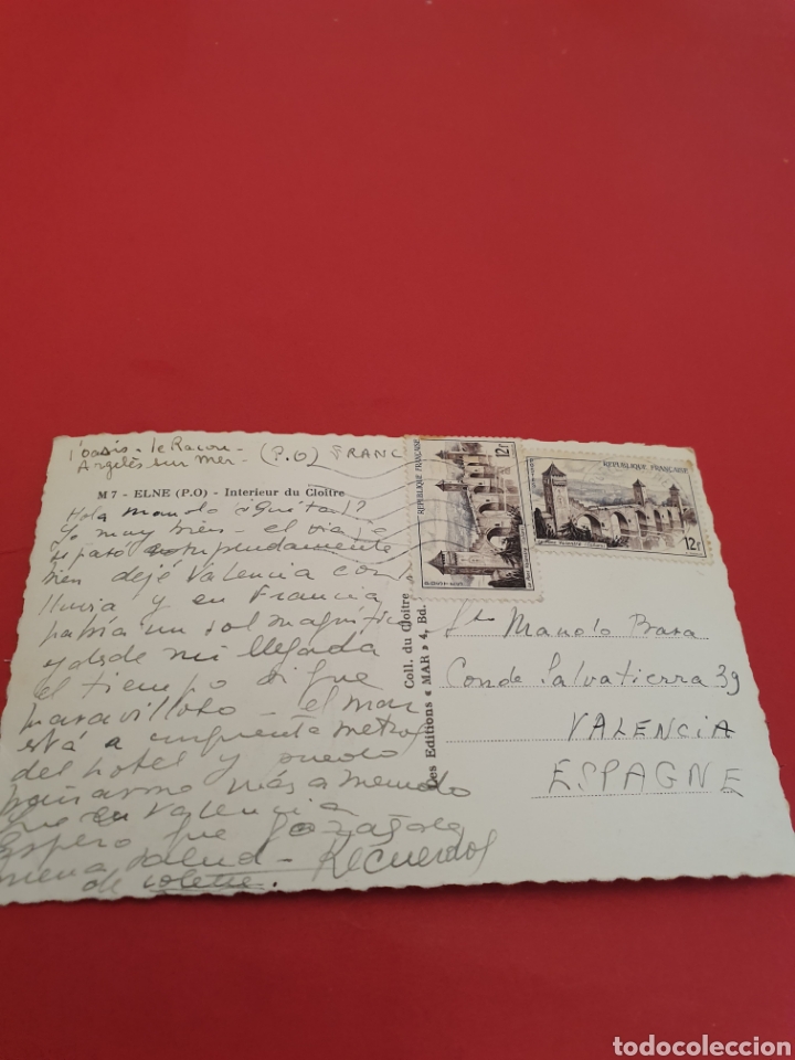 Postales: Elne.Interior de Glolire.Circulada. - Foto 2