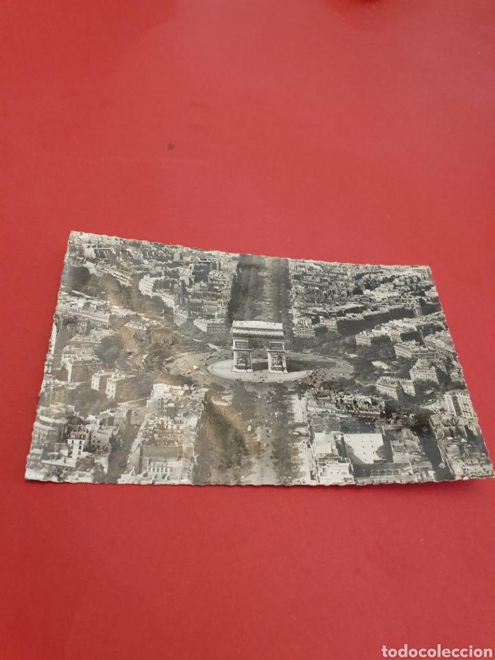 Postales: Paris.En Avi&oacute;n.El Arxo del Triunfo.Circulada.1957. - Foto 1