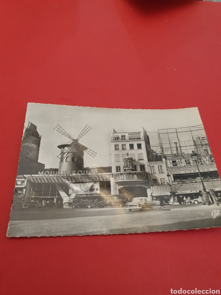 Postales: Paris.Le Moulin Ronge.Circulada.1958. - Foto 1