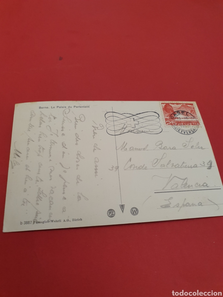 Postales: Berne.Le Palaisdu Parlament.Circulada. - Foto 2