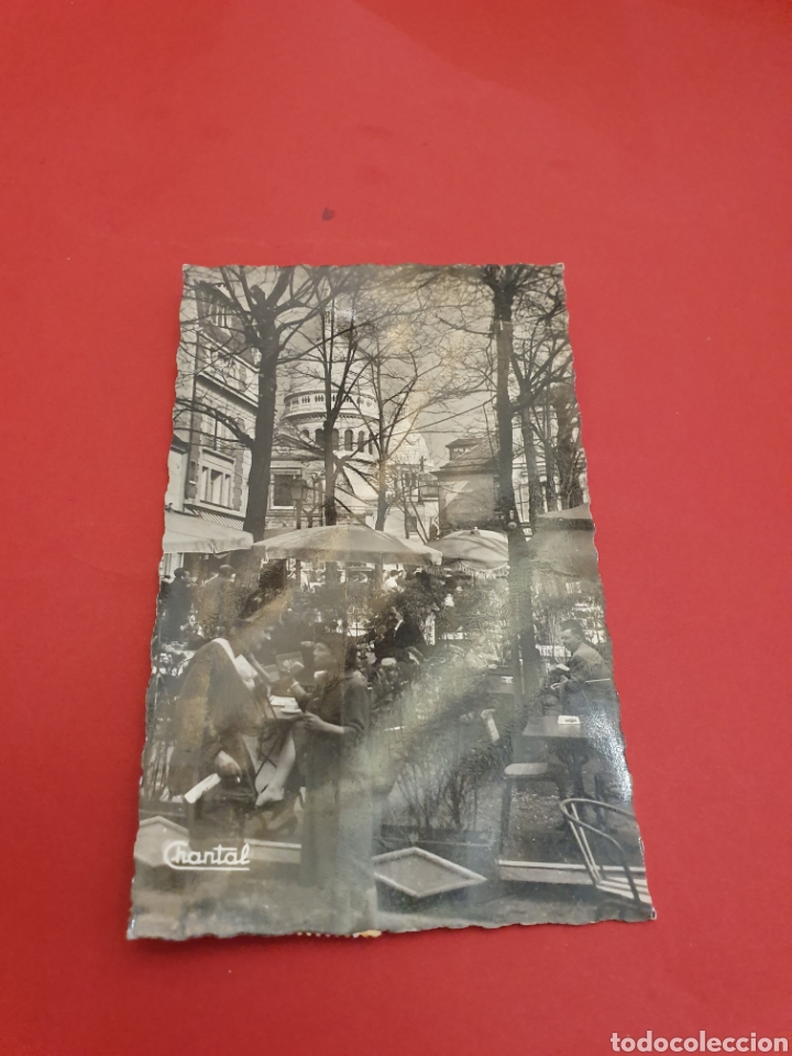 Postales: Paris.La Place de Tertre.Circulada1957. - Foto 1