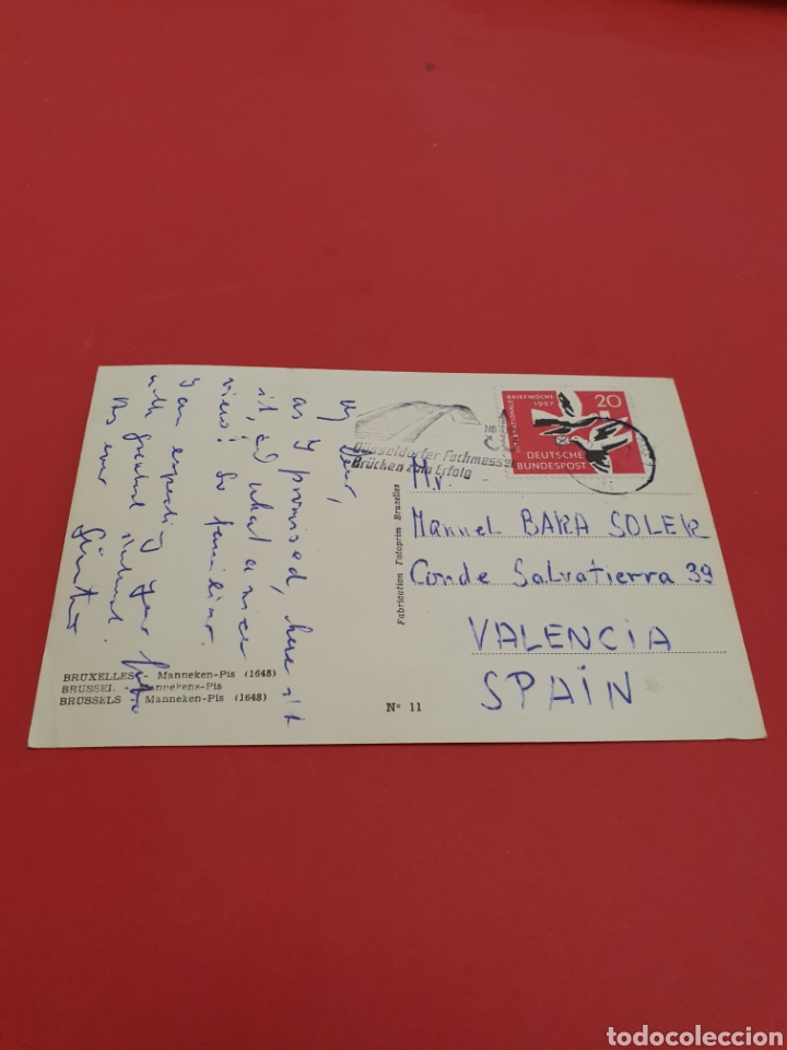 Postales: Bruselas.Circulada. - Foto 2