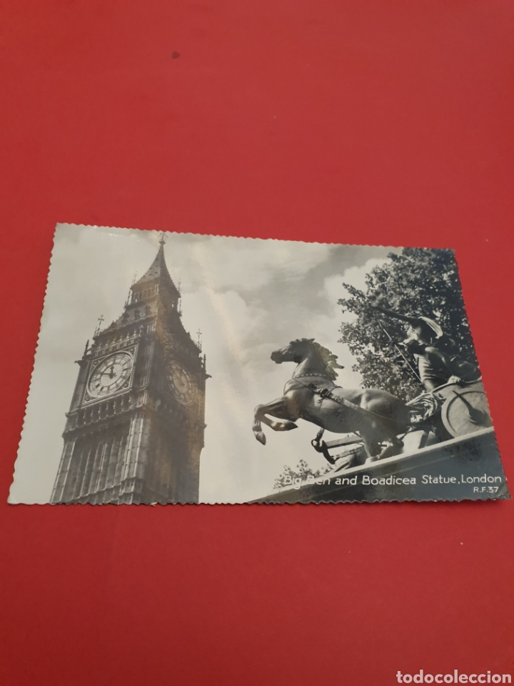 Postales: Big Ben.And Boadicea Statue.London.Circulada. - Foto 1