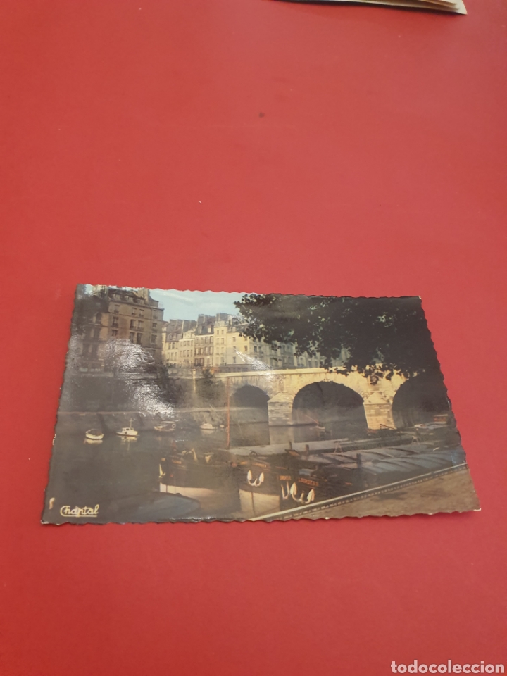 Postales: Paris.Le Pont Marie.Circulada.1956. - Foto 1