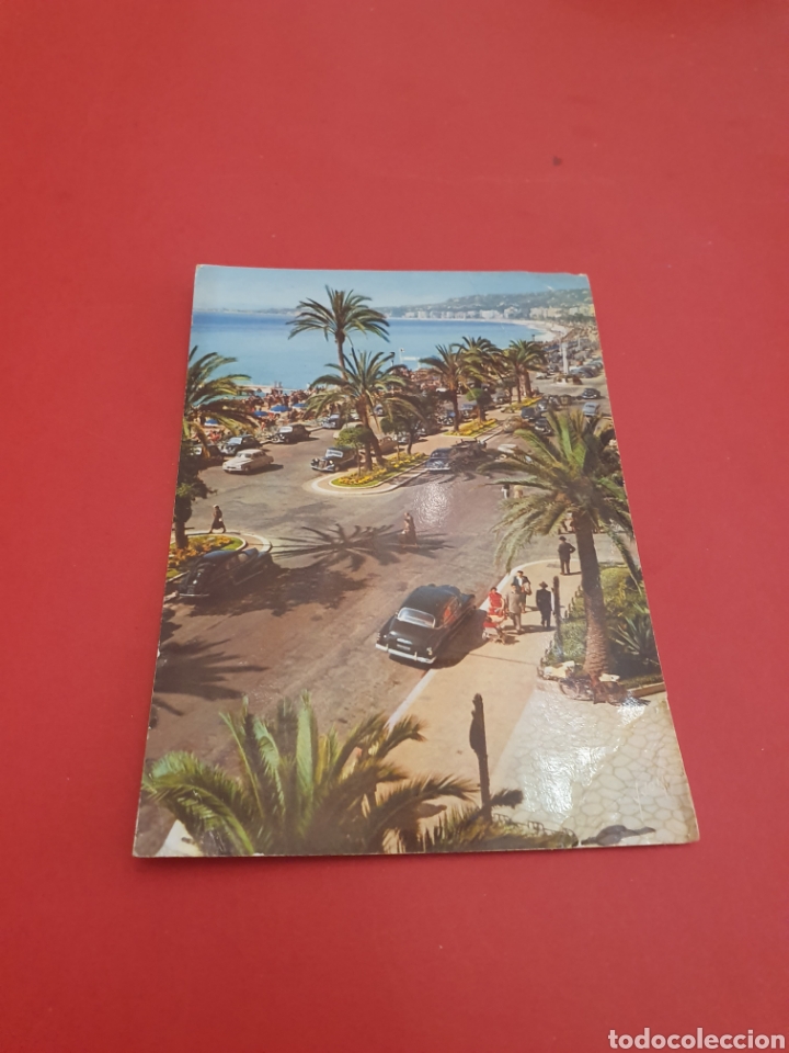 Postales: La Costa Azul Niza.Circulada. - Foto 1