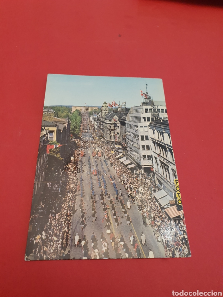 Postales: Oslo 1960.Circulada.The Royal Palace. - Foto 1