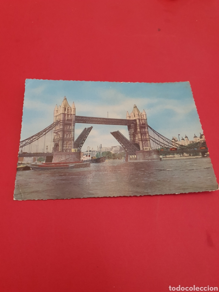 Postales: Tower Bridge London.Circulada.1960. - Foto 1