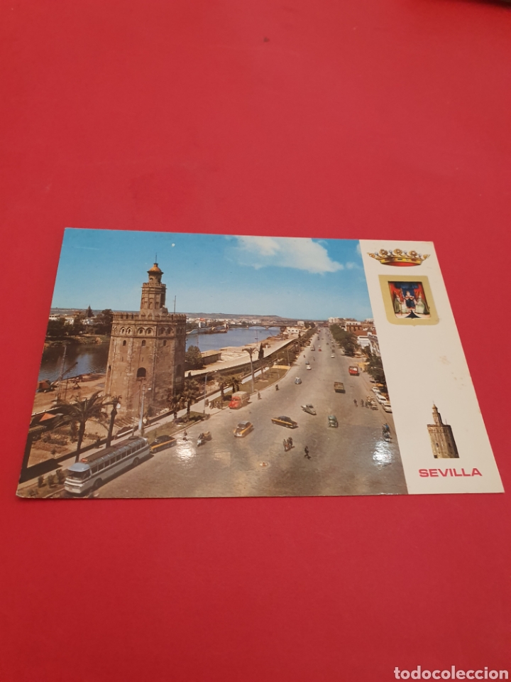 Postales: Sevilla.Torre de Oro.Circulada. - Foto 1