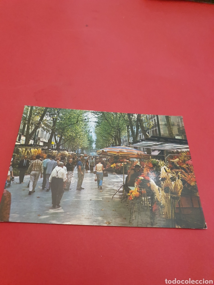 Postales: Barcelona.Ramblas.Circulada. - Foto 1